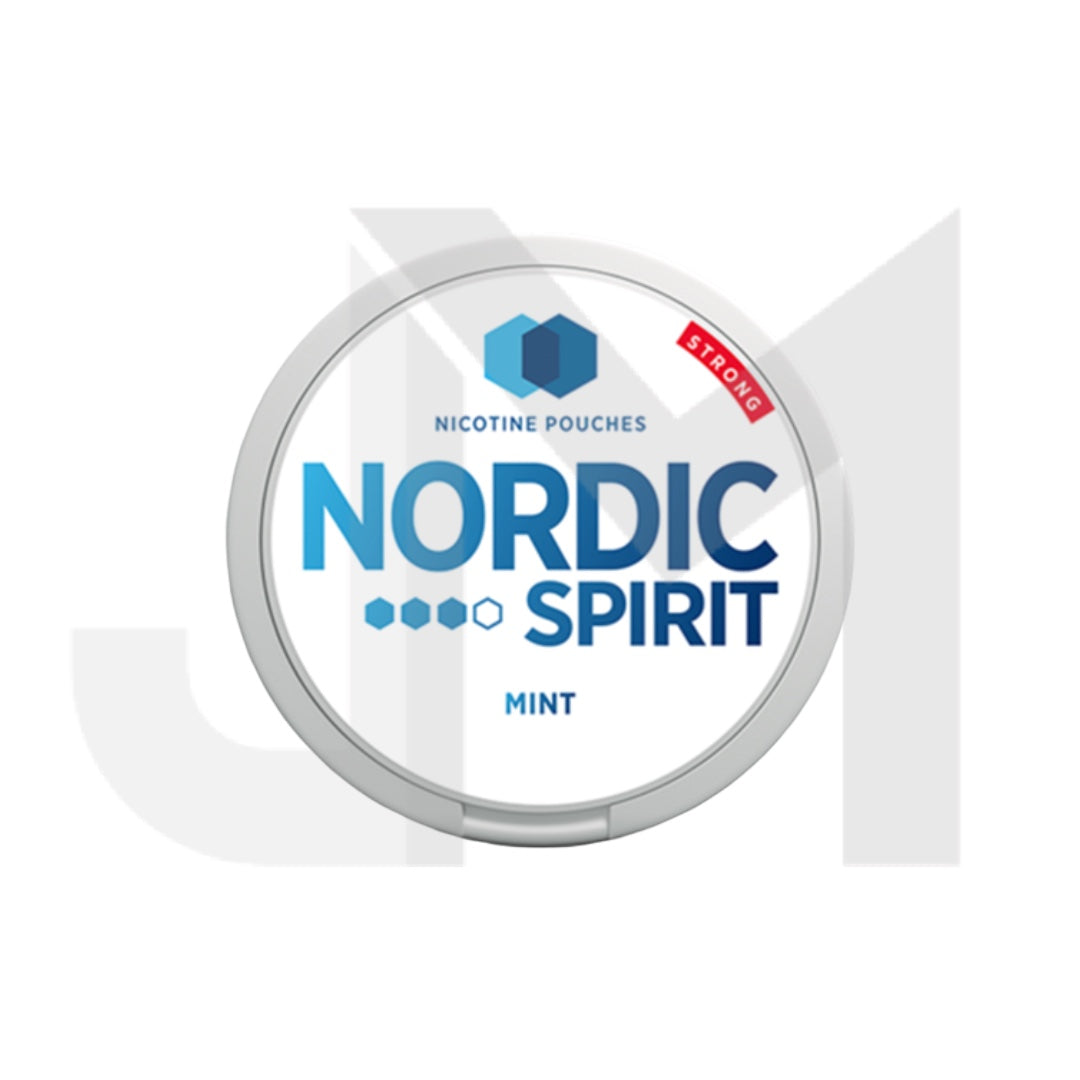 9mg Nordic Spirit Strong Nicotine Pouches - 20 Pouches