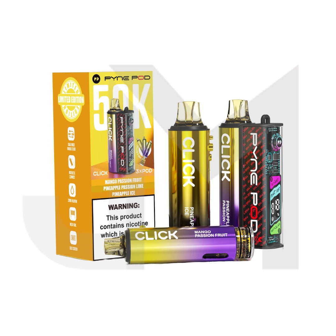 20mg Pyne Pod Click 50K Prefilled Pod Vape Kit