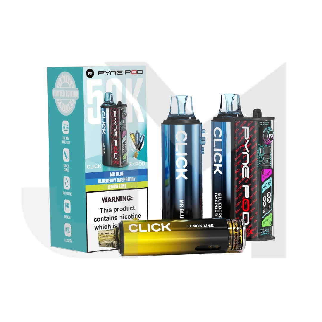 20mg Pyne Pod Click 50K Prefilled Pod Vape Kit