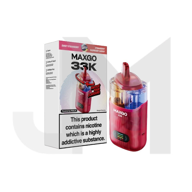 18mg Relx Maxgo 33K Prefilled Pod Vape Kit 25W