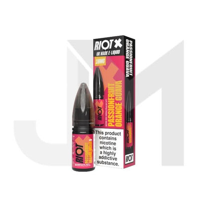10mg RIOT X 10ml Nic Salts by Riot Squad (50VG/50PG)