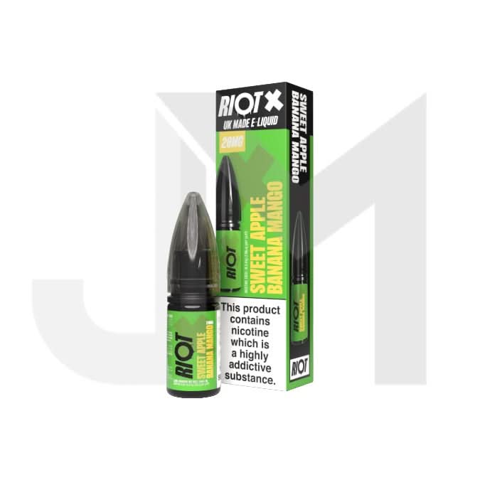 20mg RIOT X 10ml Nic Salts by Riot Squad (50VG/50PG)