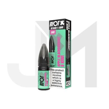 5mg RIOT X 10ml Nic Salts by Riot Squad (50VG/50PG)