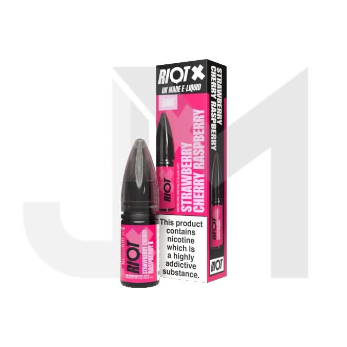 5mg RIOT X 10ml Nic Salts by Riot Squad (50VG/50PG)