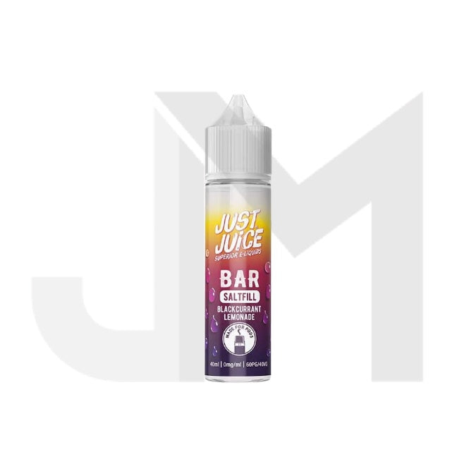 0mg Just Juice Bar Saltfill 40ml Shortfill (40VG/60PG)