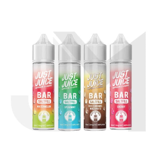 0mg Just Juice Bar Saltfill 40ml Shortfill (40VG/60PG)