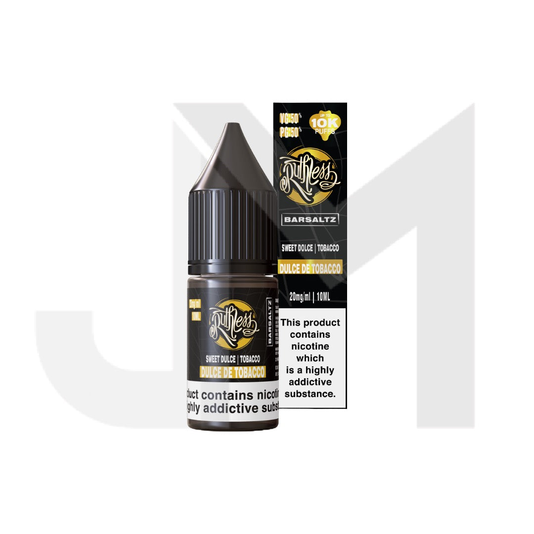 20mg Ruthless Nic Salt 10ml (50VG/50PG)