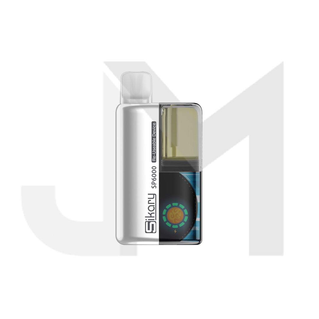 20mg Sikary Tako SP6000 Prefilled Pod Vape Kit 6000 Puffs
