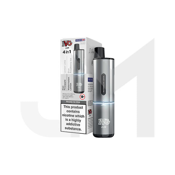 20mg I VG Air 4 in 1 Rechargeable Pod Vape | UK Wholesale Supplier 20mg I VG Air 4 in 1 Rechargeable Pod Vape | UK Wholesale Supplier