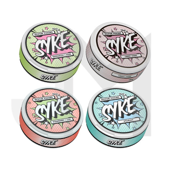 12mg SYKE Nicotine Pouches - 20 Pouches