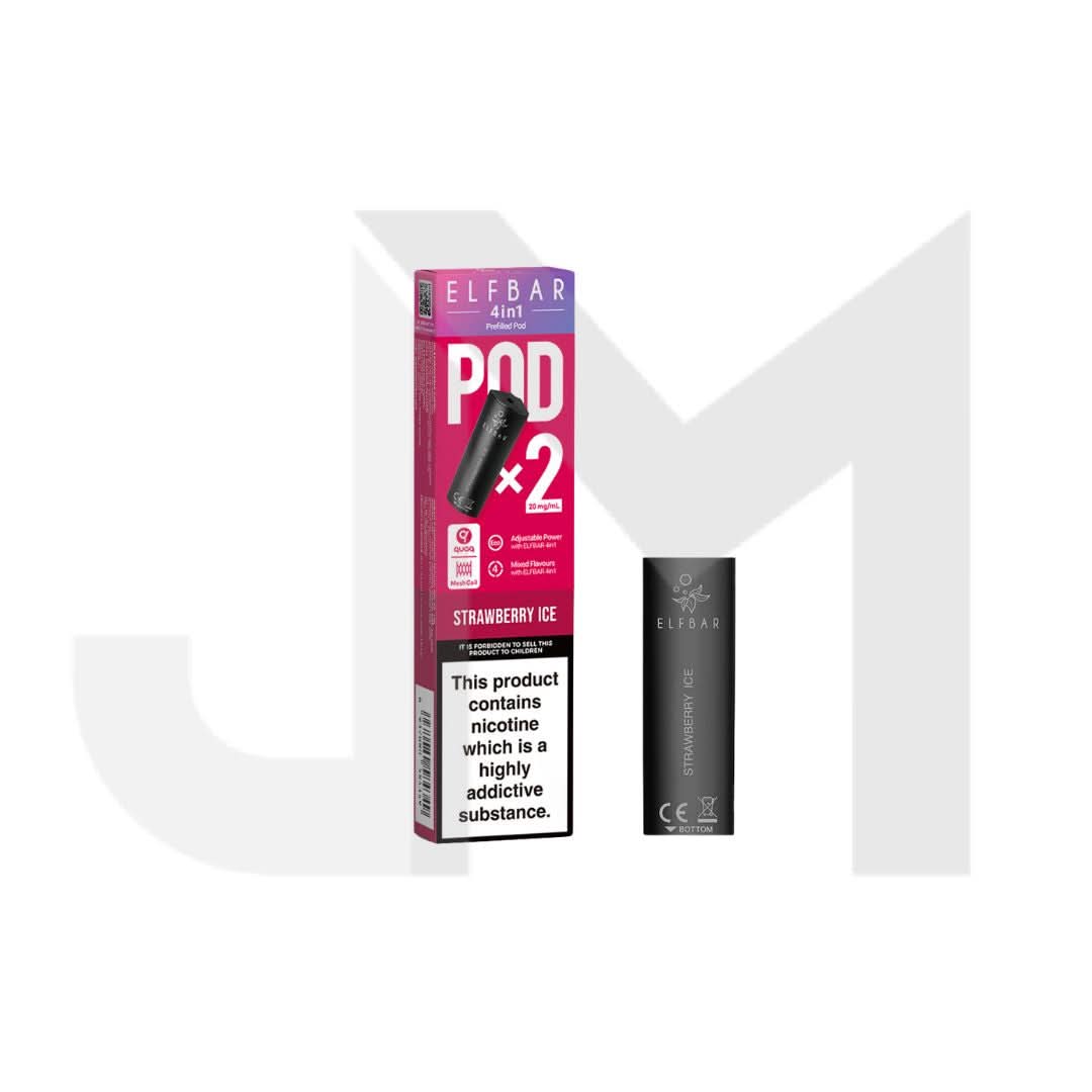 20mg Elf Bar 4 in 1 Prefilled Pods 2ml - 2Pcs