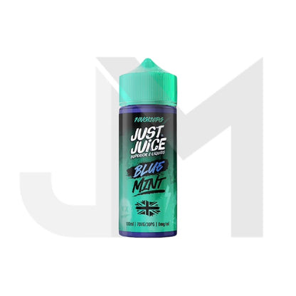 0mg Just Juice MINT 100ml Shortfill (70VG/30PG)