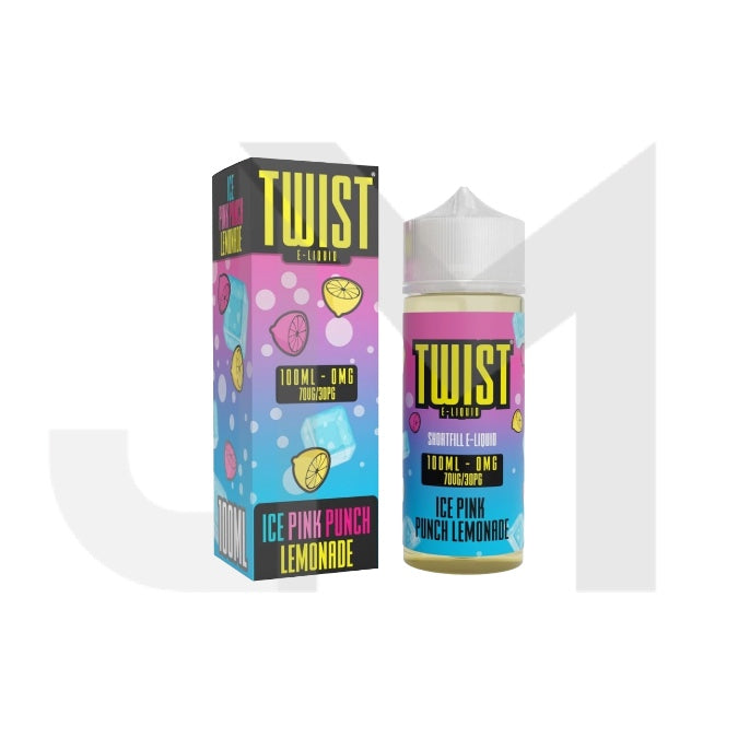 0mg Twist E-liquids 100ml Shortfill (70VP/30PG)