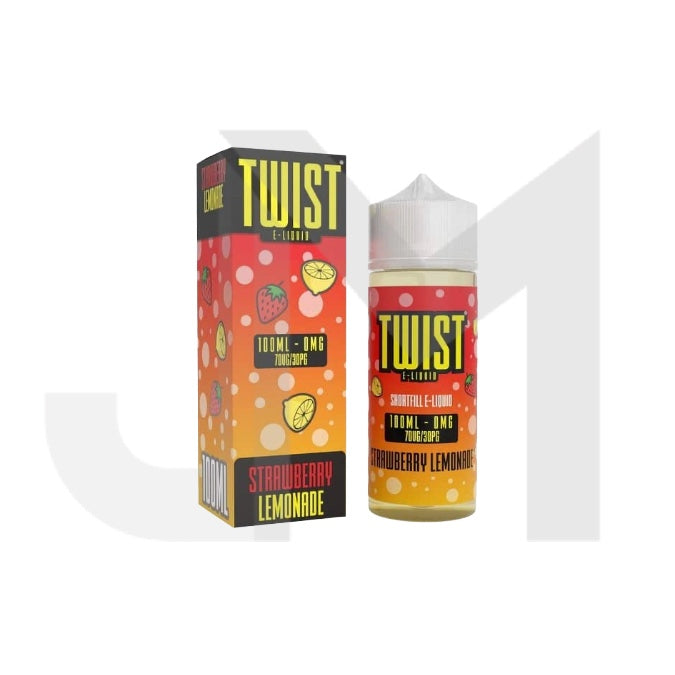 0mg Twist E-liquids 100ml Shortfill (70VP/30PG)