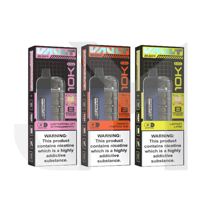 20mg Vault Bar 10K Prefilled Pod Vape Kit