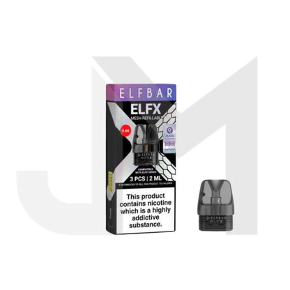 2ml Elf Bar ELFX Empty Refillable Pods 3 pcs | UK Wholesale 2ml Elf Bar ELFX Empty Refillable Pods 3 pcs | UK Wholesale