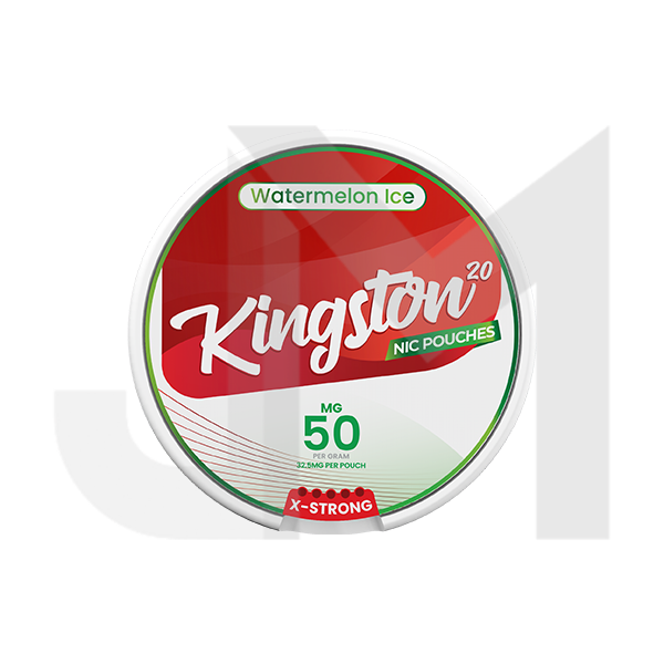 50mg Kingston Nicotine Pouches - 20 Pouches