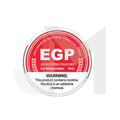 9mg EGP Nicotine Pouches - 20 Pouches