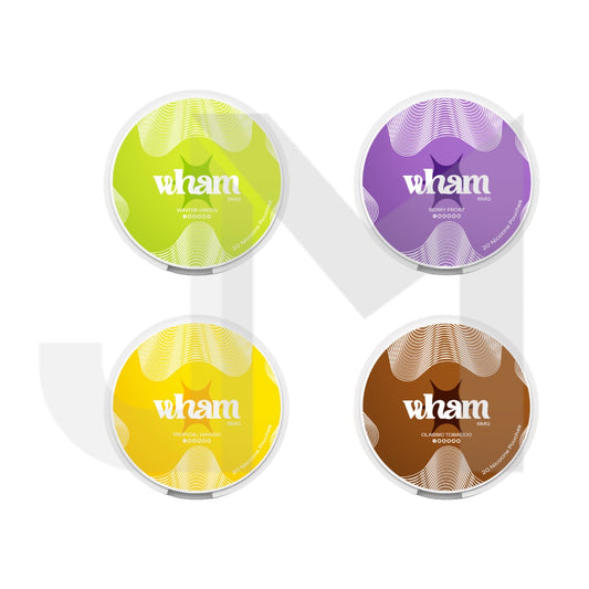 6mg Wham Regular Nicotine Pouch - 20 Pouches