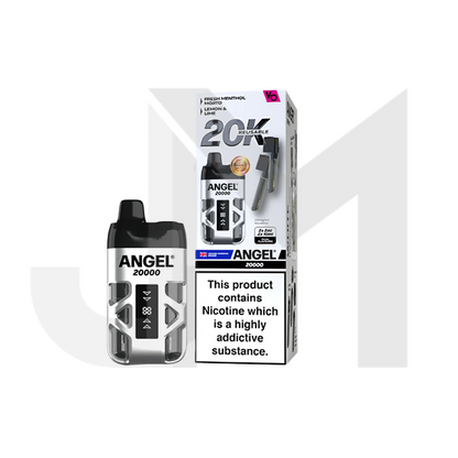 20mg Angel 20000 by Vapes Bars Duel Prefilled Pod Vape Kit 20000 Puffs