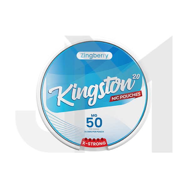 50mg Kingston Nicotine Pouches - 20 Pouches