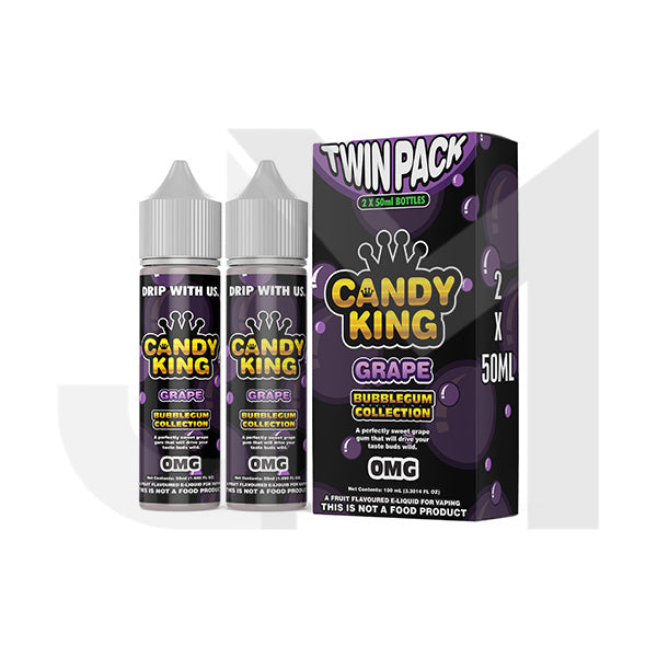 Candy King By Drip More 50ml Shortfill 0mg Twin Pack (70VG/30PG)