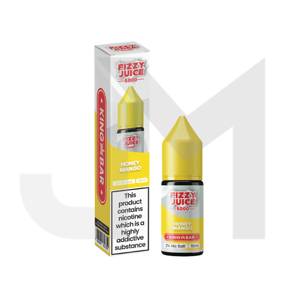 10mg Fizzy Juice King Bar 10ml Nic Salts (50VG/50PG)