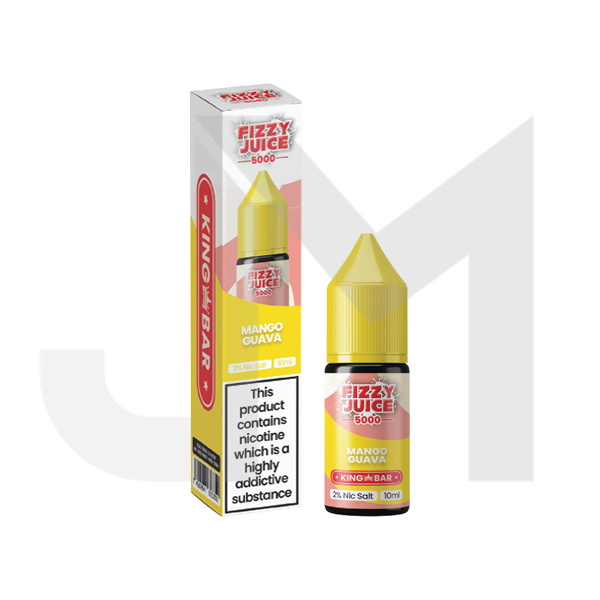 10mg Fizzy Juice King Bar 10ml Nic Salts (50VG/50PG)