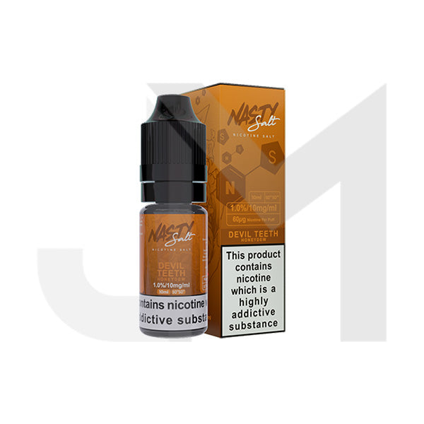 10mg Nasty Salts 10ml Nic Salts (50VG/50PG)