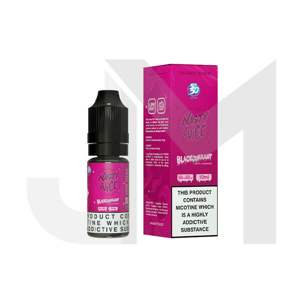 Nasty 50/50 18mg 10ml E-Liquids (50VG/50PG)