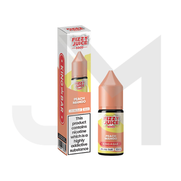 20mg Fizzy Juice 5000 by King Bar 10ml Nic Salts (50VG/50PG)