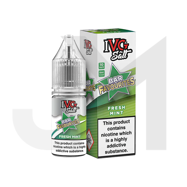 20mg I VG Bar Favourites 10ml Nic Salts (50VG/50PG)