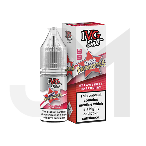 20mg I VG Bar Favourites 10ml Nic Salts (50VG/50PG)