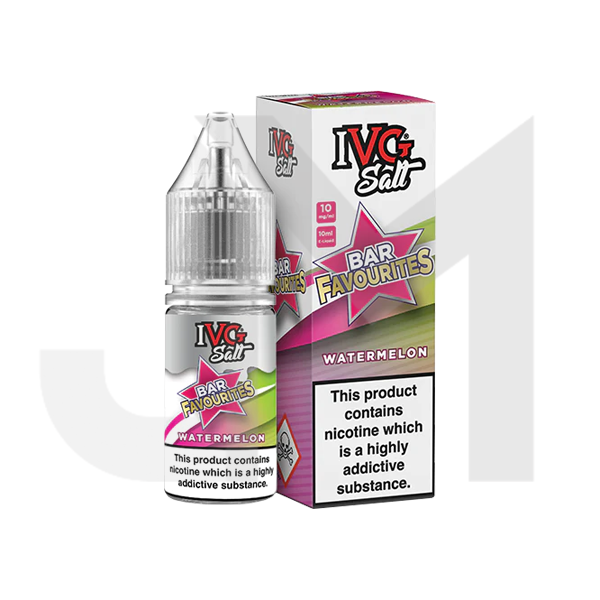 20mg I VG Bar Favourites 10ml Nic Salts (50VG/50PG)