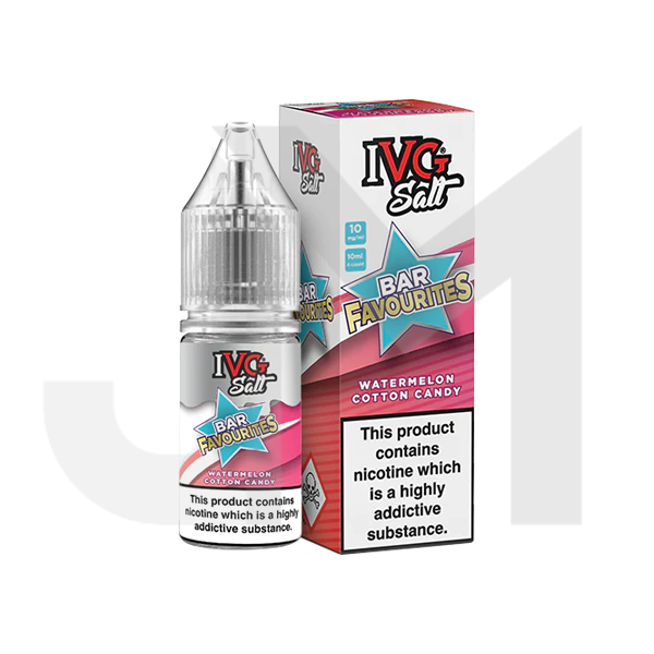 20mg I VG Bar Favourites 10ml Nic Salts (50VG/50PG)