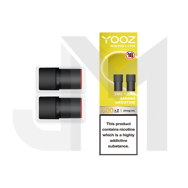 Yooz Mini Replacement Pods 2PCS 2ml (BUY 5 GET 1 FREE)