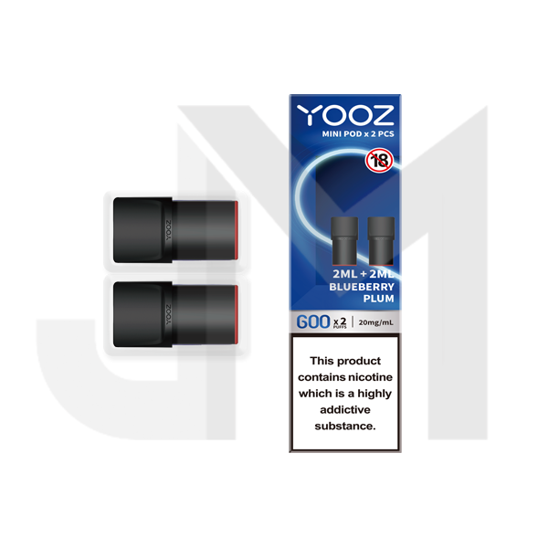 Yooz Mini Replacement Pods 2PCS 2ml (BUY 5 GET 1 FREE)