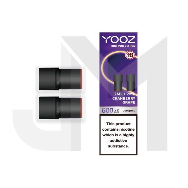Yooz Mini Replacement Pods 2PCS 2ml (BUY 5 GET 1 FREE)