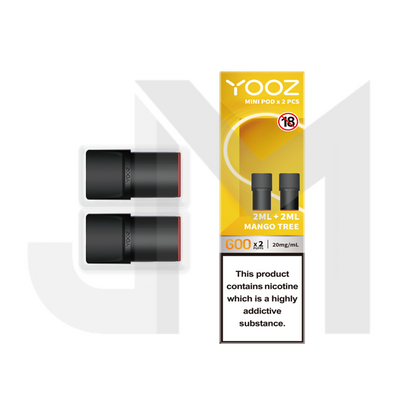 Yooz Mini Replacement Pods 2PCS 2ml (BUY 5 GET 1 FREE)