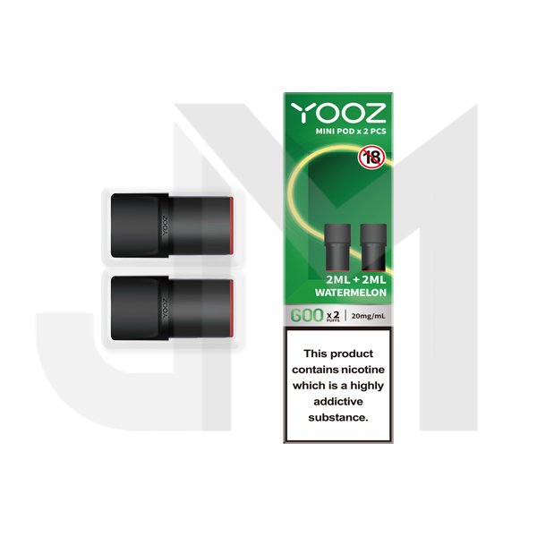 Yooz Mini Replacement Pods 2PCS 2ml (BUY 5 GET 1 FREE)