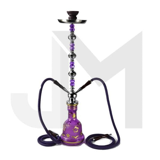 Large 2 Hose Shisha Hookah - Assorted Colours