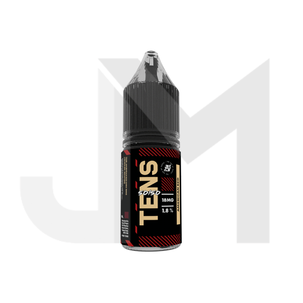 3mg Tens 50/50 10ml (50VG/50PG) - (Full Box) Pack Of 10