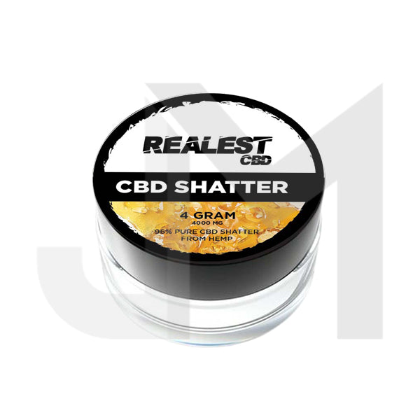 Realest CBD 4000mg Broad Spectrum CBD Shatter (BUY 1 GET 1 FREE)