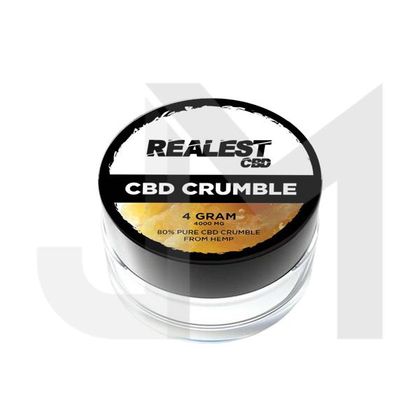 Realest CBD 4000mg 80% Broad Spectrum CBD Crumble (BUY 1 GET 1 FREE)