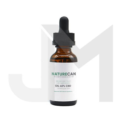 Naturecan 40% 12000mg CBD Broad Spectrum MCT Oil 30ml