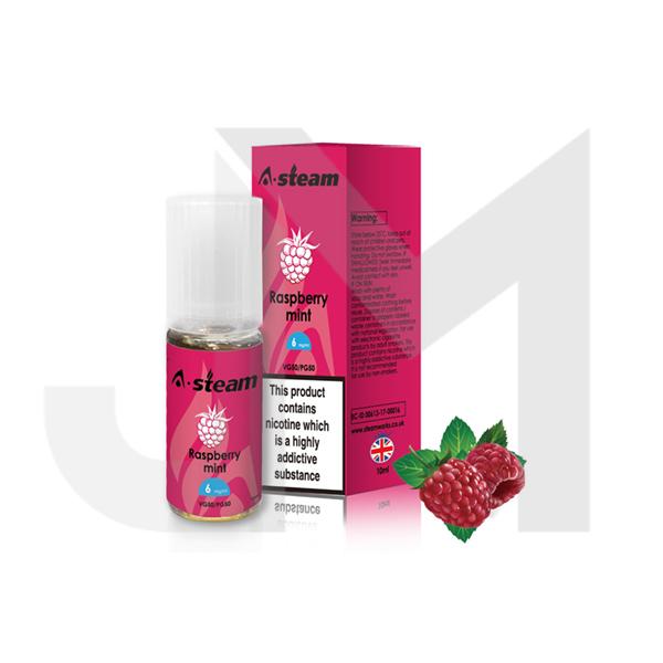 A-Steam Fruit Flavours 12MG 10ML (50VG/50PG)