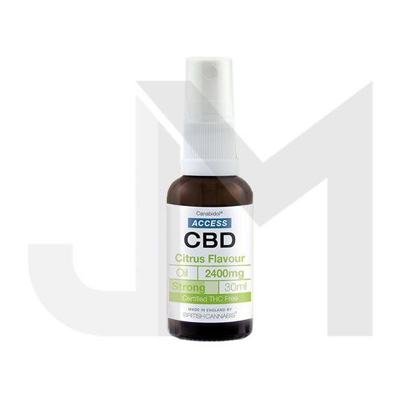 Access CBD 2400mg CBD Broad Spectrum Oil 30ml