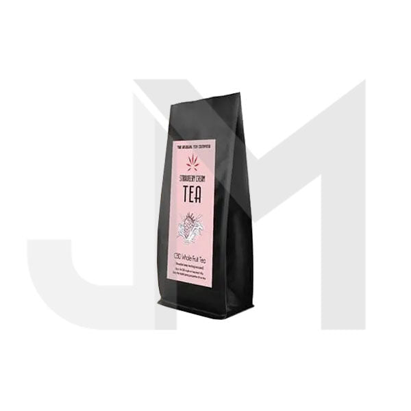 The Unusual Tea Company 3% CBD Hemp Tea - Strawberry Cream 40g
