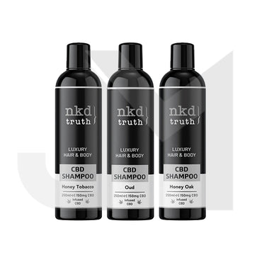 NKD 150mg CBD Hair and Body Shampoo 250ml