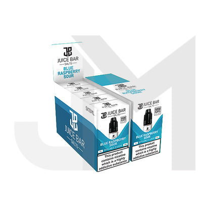 10mg Juice Bar Salts 10ml Nic Salts - Pack Of 5 (50VG/50PG)